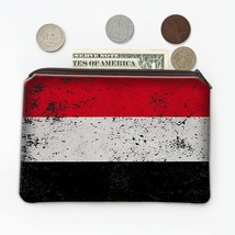 Yemen : Gift Coin Purse Flag Retro Artistic Yemeni Expat Country - £7.91 GBP