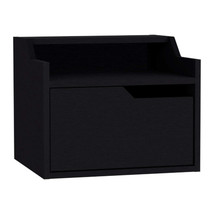 Floating Nightstand Black | Chester Bedroom - $110.99