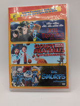 Hotel Transylvania / Cloudy With A Chance Of Meatballs / The Smurfs (3 DVD) - £8.17 GBP