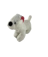 Homerbest Puppy Dog Plush White Stuffed Animal Soft Toy 8.5&quot; Long Fluffy - £9.37 GBP