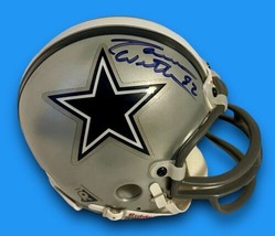 Jason Witten Autographed Signed Dallas Cowboys Football Mini Helmet W Coa - £108.60 GBP