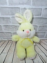  Lemonwood Asia plush yellow white bunny rabbit pink nose toe threads - £15.81 GBP