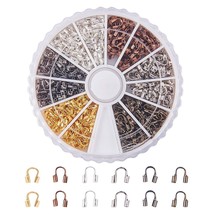 Pandahall Elite 540 Pcs 6 Colors Brass Wire Guardian Wire Cable Protecto... - £12.09 GBP