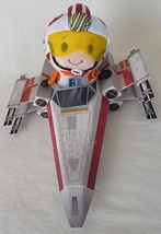 Hallmark Itty Bittys Star Wars Luke Skywalker X-Wing Pilot Plush in X-Wing - £15.94 GBP