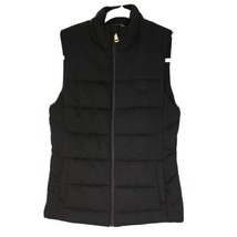 Ralph Lauren Womens Outerwear Vest XS Black Label Black Classic Slim Cut Puffer - £22.15 GBP