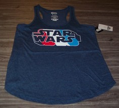 Women&#39;s Teen Juniors Star Wars Tank Top Sleeveless T-shirt Small New w/ Tag - £15.57 GBP