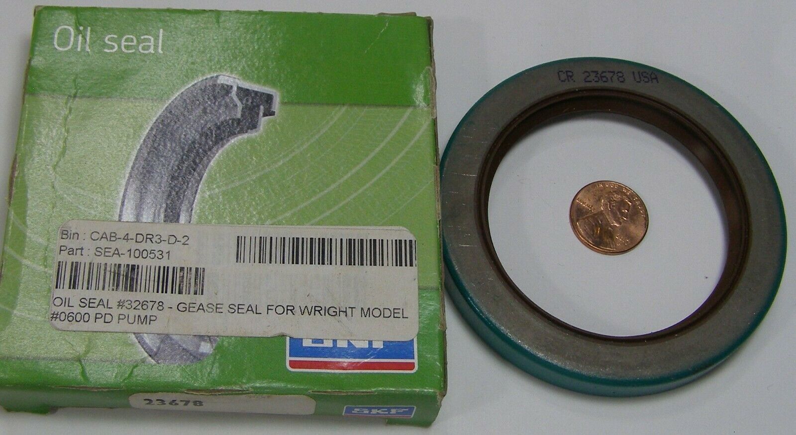 SKF 0:1 Seal # 32678 Grease Seal for 0600 PD Pump   CRWHA1V 2005 - $6.99
