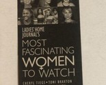 Most Fascinating Women To Watch TV Guide Print Ad Hilary Swank TPA6 - £4.66 GBP