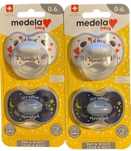 Medela Baby Pacifier Day and Night Glow in The Dark 0-6 Months  2-Pack of 2 - £9.32 GBP