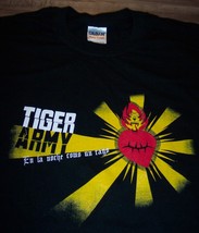 Tiger Army En La Noche Como Un Rayo T-Shirt Medium New Punk - £15.79 GBP