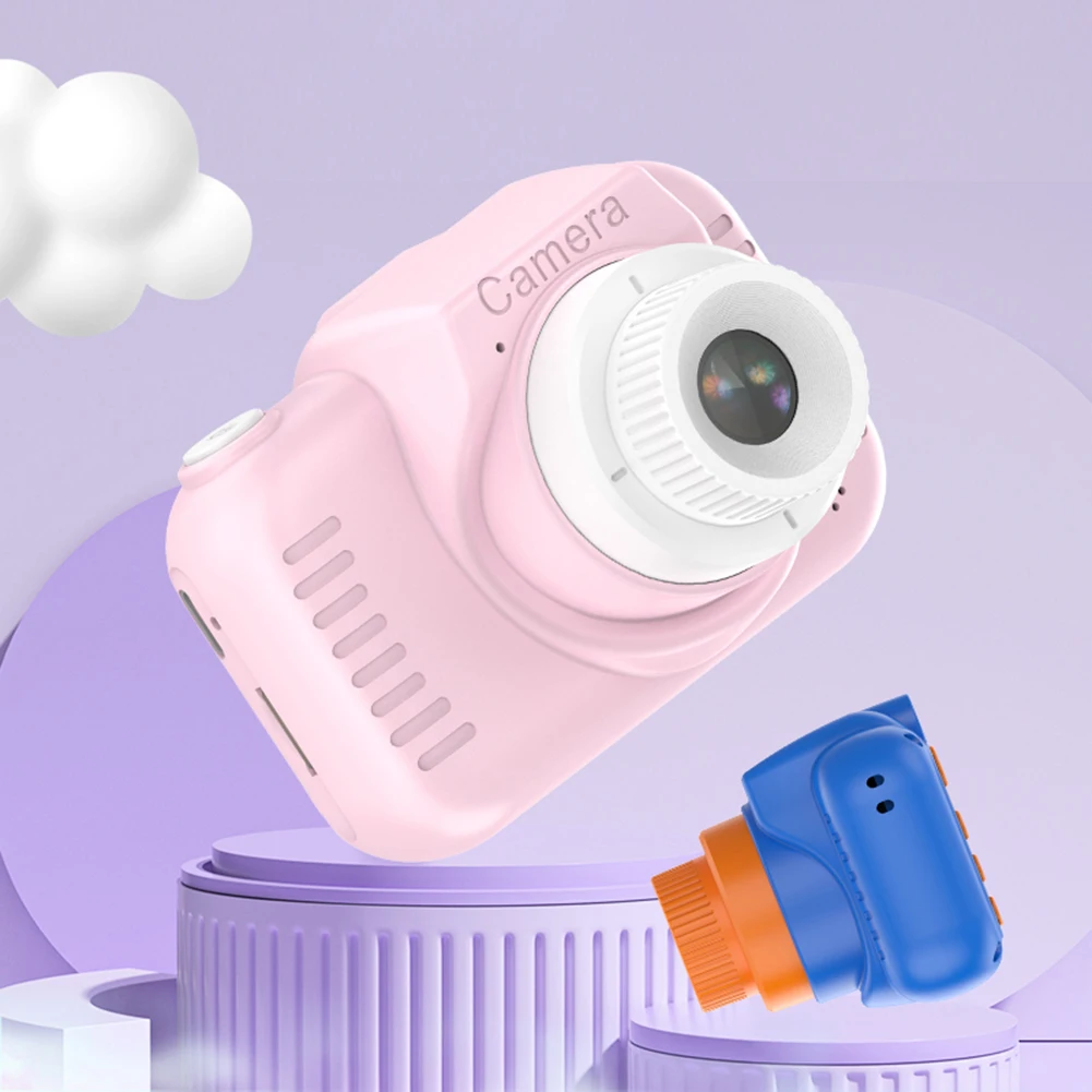 Kids Photo Camera Dual Lens 1200W Pixel Digital Photo Camera Built in 400MAH - £11.39 GBP+