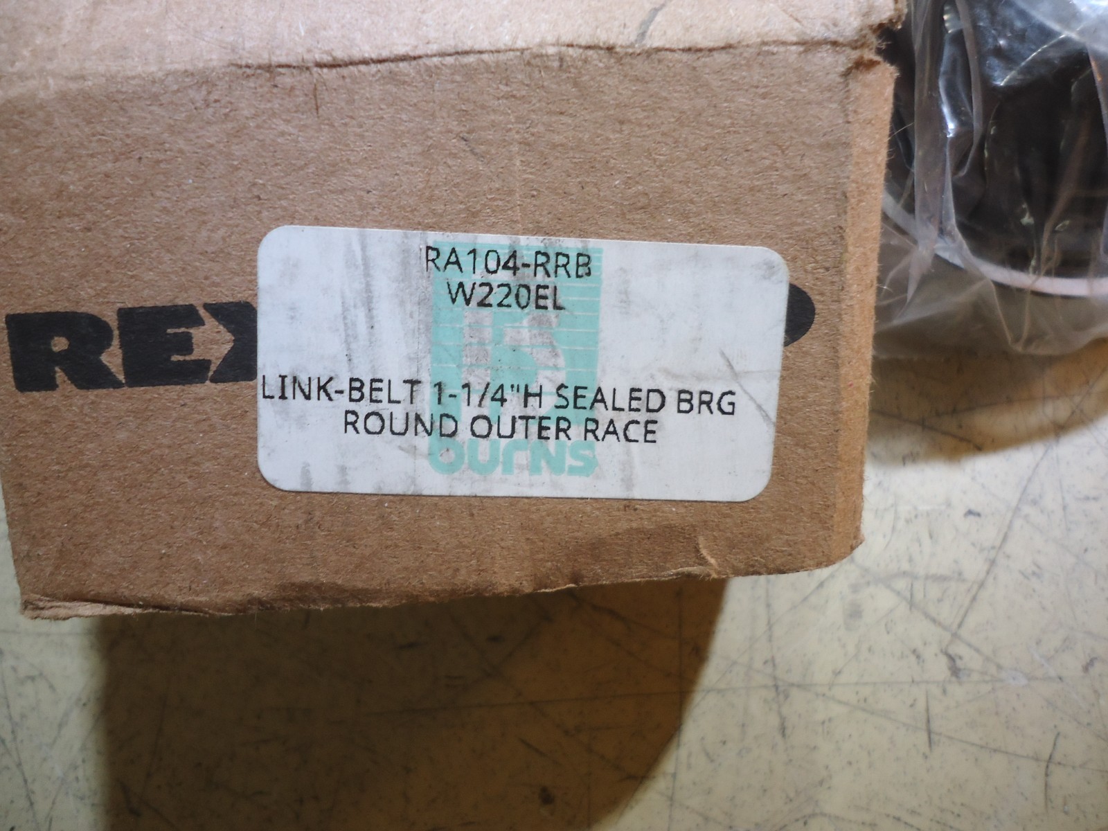 Rexnord Link-Belt W220EL Unmounted Ball Bearing 1-1/4" Bore Item image 2
