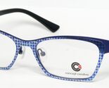 Concept Creative C:C 1617 770 BLUE UNIQUE EYEGLASSES GLASSES FRAME 52-16... - $77.21