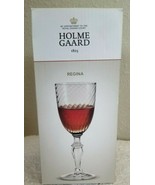 HOLMEGAARD 1825 REGINA White Wine Glass Goblet Mouth Blown NEW in BOX 6oz - £30.66 GBP