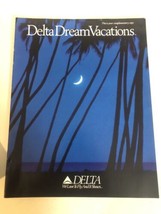 Vintage Delta Dream Vacations Booklet Brochure - £7.88 GBP