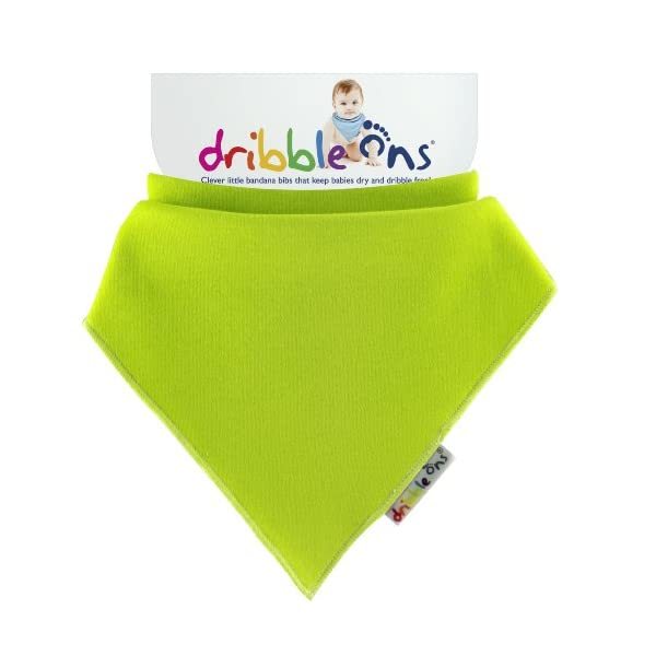 DribbleOns Bib - 0-24 Months, Lime  - $11.00