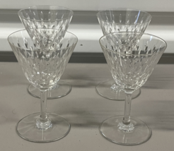 Baccarat Paris Cut Crystal Small Cocktail Glass Set of 4 - $427.49