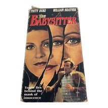 The Babysitter VHS William Shatner Patty Duke Astin 1990 Vintage Video Tape - £7.92 GBP