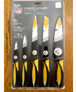 NEW NFL Pittsburgh Steelers 5-Piece Cutlery Knife Set for Kitchen or Tai... - €25,54 EUR