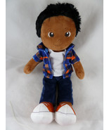 Playtime By Eimmie 18&quot; Plushible Rag Doll Boy Charlie African American 2020 - $9.69