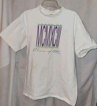 VTG Delta Single Stitch XL Jostens 1992 Educated Graduated Liberated Cla... - $39.99