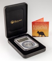 2013-P Australia S $1 Canguro Alto Alivio PF70 Muy Camafeo Primer 3000 COA Caja - $103.94