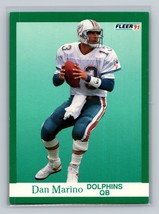 Dan Marino #124 1991 Fleer Miami Dolphins - $1.89