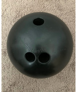 Vintage Brunswick Mineralite 16 lb Black Bowling Ball T96F8 Plus Hard Si... - £22.94 GBP