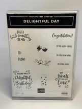 NIB Stampin’ Up! Sale-A-Bration “Delightful Day” Set of 11 Photopolymer ... - $9.88