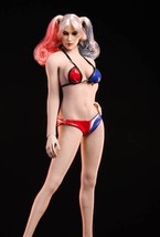 1/6 Harley Quinn Bikini Set Suicide Squad For 12&quot; Hot Toys PHICEN Kumik Figure - £14.75 GBP