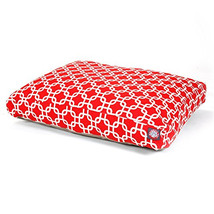 MajesticPet 29 x 36 in. Links Rectangle Pet Bed Red - €87,02 EUR