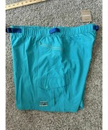 Patagonia Women&#39;s Outdoor Everyday 4&quot; Shorts Size XL Belted Teal Active ... - $55.08 CAD