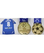 chelsea jersey 2011 2012 shirt lampard champions league final + MEDAL WI... - $125.00