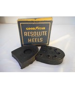 Vintage NIB Heels Goodyear Boys Resolute Heels Black - $194.02 MXN
