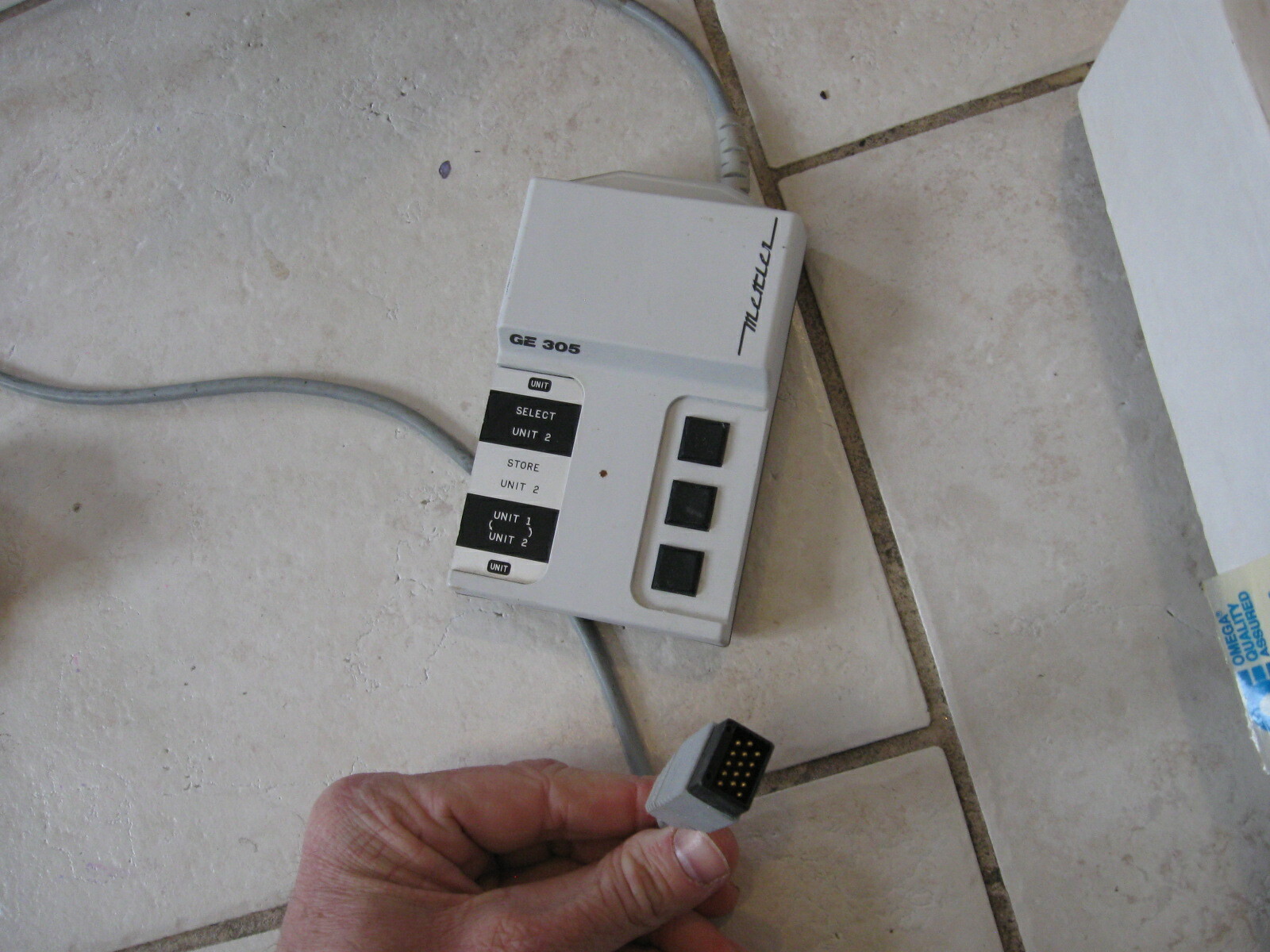 Rare Mettler Échelle Mètre Labpac W/Interface Carte #GE305 Ge-305 - $237.48