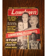 January 1961 THE LOWDOWN Magazine Zsa Zsa Gabor-Corrine Calvet-Neat Ads! - $14.87 CAD