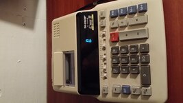 Sharp EL-2197GIII 12 Digit Mono-Color Heavy Duty Serial Printing Calculator - €115,00 EUR