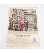 1964 Pan Am Airlines The Continental Insurance Company Fox Print Ad 10.5... - £6.29 GBP