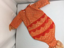 Unbranded Kids Orange Fish Halloween Castume Size 12-24M 100% Polyester ... - £14.73 GBP