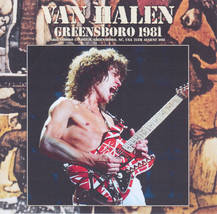 Van Halen live in Greensboro Coliseum 1981 CD 8/25/1981 Greensboro, NC Very Rare - £19.65 GBP