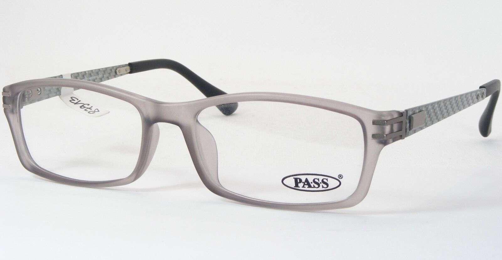 PASS P342 366 Mat Fumée / Carbone Unique Rare Lunettes 51-18-140mm Allem... - $137.13