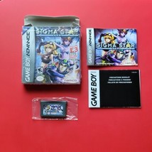 Game Boy Advance Sigma Star Saga Complete with Box Manual Nintendo GBA A... - £81.16 GBP