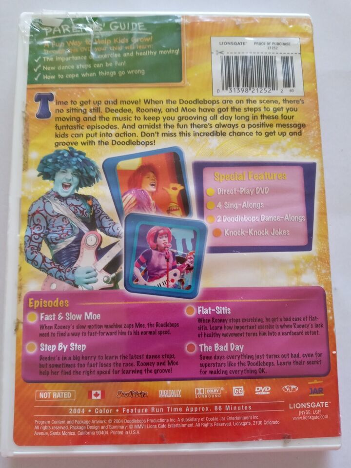 Get Up Groove with The Doodlebops (DVD, and 12 similar items