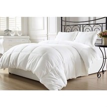Queen size Hypoallergenic Down Alternative Comforter in White - £67.81 GBP