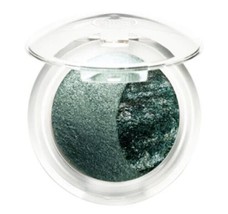 The Body Shop Baked to Last Eye Color Eyeshadow Duo 03 Jade Green Blue S... - $12.58