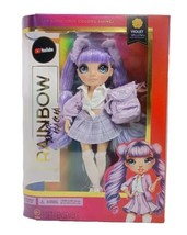  Violet Willow Purple 9&quot; Doll 2021 Rainbow Junior Jr High Backpack Series 1 - $49.95