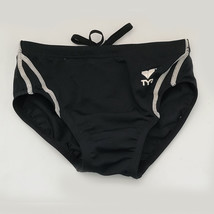 TYR Kids Swimwear Swim Brief Size 22  Black New Made in USA - £8.68 GBP