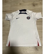 Jordan Paris St. Germain White Jersey Youth XL Slim Fit Soccer Football - $23.42