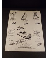 The Hillman Minx Sales Brochure 1950 - $1,169.54 MXN