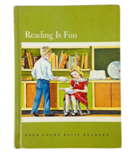 Reading Is Fun Open Court Basic Readers 1:2 Hardcover Illustrated Vintage 1968 - £15.02 GBP